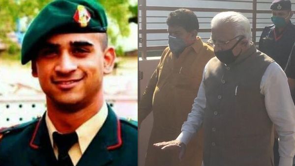 हरियाणा: शहीद मेजर अनुज सूद के परिवार से मिलने पहुंचे CM मनोहर लाल, सहायता राशि और नौकरी का ऐलान