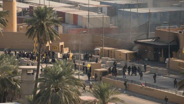 बगदाद में अमेरिकी दूतावास के पास रॉकेट अटैक, सुलेमानी की हत्‍या के बाद से लगातार हो रहे हमले