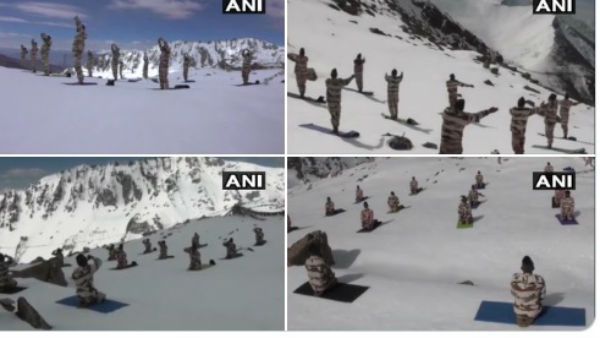 International Yoga Day 2020: आम से लेकर खास तक...सभी ने किया योग, देखें तस्वीरें