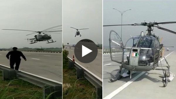 चीन से तनाव के बीच हमारी वायुसेना का 'चीता' सोनीपत में उतरा हाईवे पर, क्या हुआ आखिर- VIDEO