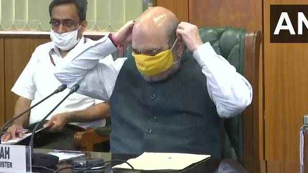 अमित शाह ने की सर्वदलीय बैठक, कांग्रेस ने कहा- सभी का करवाया जाए कोरोना टेस्‍ट
