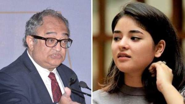 टिड्डी हमले को लेकर धार्मिक ट्वीट करने पर तारिक फतेह ने लताड़ा, तो जायरा वसीम ने दिया ये जवाब