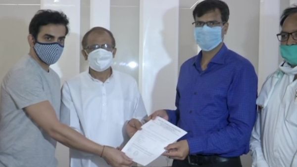 गौतम गंभीर ने दिल्ली सरकार को सौंपा 50 बेड्स का आइसोलेशन वार्ड, बोले- केंद्र के दखल के बाद हालात सुधरे