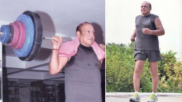 'तन फिट + मन फिट = लाइफ हिट', देखिए 80 की उम्र में कोरोना को मात दे चुके वाघेला की Gym