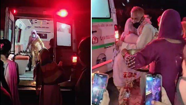 80 साल की महिला ने जीती कोरोना से जंग, फूल-मालाओं से हुआ स्वागत, फोड़े गए पटाखे