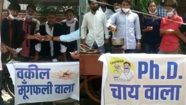जयपुर में इंजीनियर पकोड़े और वकील मूंगफली बेचते दिखे, PHD वाला बना रहा था चाय