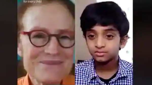 आठ साल के अभिजय ने इनाम में मिले 1.8 लाख किए दान, यूनिसेफ अधिकारी से बातचीत हुई वायरल