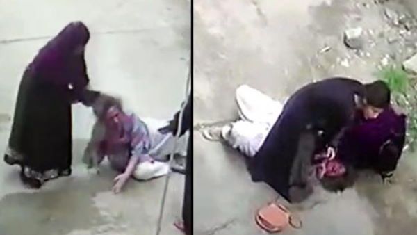 हैदराबाद: बेरहम बहू ने बालों से घसीटकर सास को बीच सड़क में पीटा, पूरी घटना हुई CCTV में कैद
