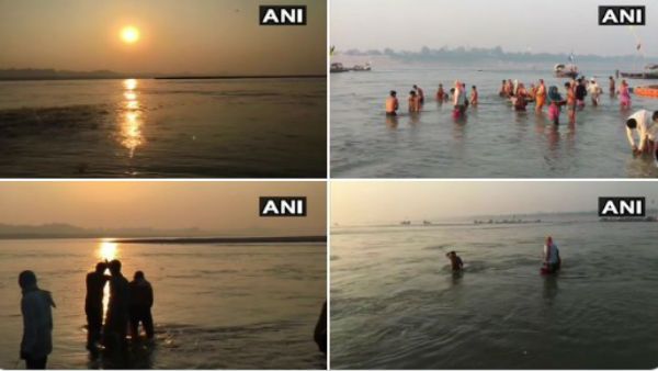 Sharad Purnima 2020: शरद पूर्णिमा आज, श्रद्धालुओं ने लगाई संगम में डुबकी