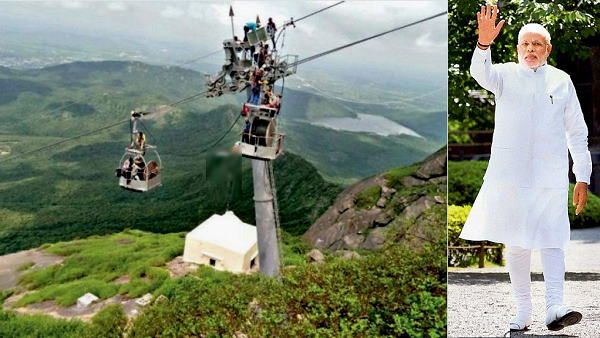 PM मोदी एशिया के सबसे लंबे रोप-वे प्रोजेक्ट की 24 को करेंगे लॉचिंग, CM रूपाणी खुद गिरनार अंबाजी मंदिर आएंगे