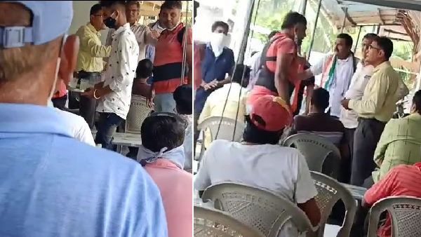 गुजरात: भाजपा-कांग्रेस उम्मीदवारों को लोगों ने भगाया, बोले- बस वोट मांगने चले आते हो VIDEO