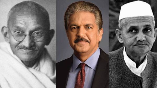 आनंद महिंद्रा ने महात्मा गांधी और लाल बहादुर शास्त्री को किया याद, पोस्ट ने यूजर्स का जीता दिल