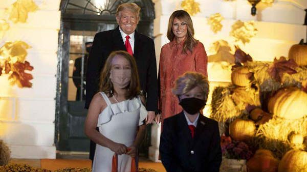 Watch: जब व्‍हाइट हाउस में पहुंचे मिनी डोनाल्‍ड और मेलानिया ट्रंप, देखें Cute Video