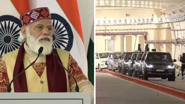 प्रधानमंत्री मोदी ने दक्षिणी छोर से उत्तरी छोर तक किया 'अटल टनल' का मुआयना, देखिए Video