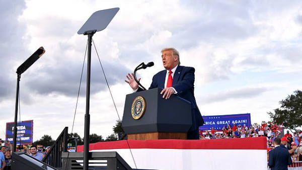 US Election 2020: डोनाल्‍ड ट्रंप ने कहा-ये चुनाव आशा और निराशा के बीच