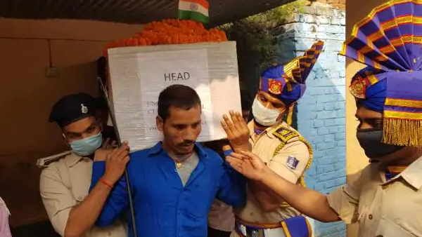 जहानाबादः सीआरपीफ जवान का पार्थिव शरीर पहुंचा गांव, किया गया अंतिम संस्कार