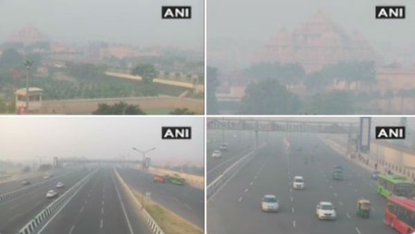 Delhi Pollution: स्मोग की चपेट में देश का दिल, AQI पहुंचा 484, विजिबिलिटी बहुत खराब, लोग परेशान