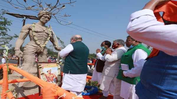 जानिए पश्चिम बंगाल में अमित शाह के एक महापुरुष की मूर्ति पर माल्‍यार्पण करने से क्‍यों छिड़ा विवाद, TMC ने लगाया ये आरोप