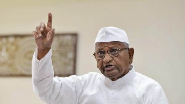 किसानों की मांगों को लेकर 30 जनवरी से आंदोलन करेंगे समाजसेवी अन्ना हजारे