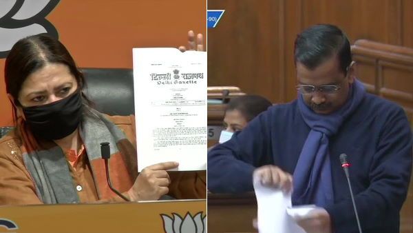 भाजपा का पलटवार- आप सरकार नवंबर में ही लागू कर चुकी नए कृषि कानून, अब केजरीवाल कॉपी फाड़ रहे