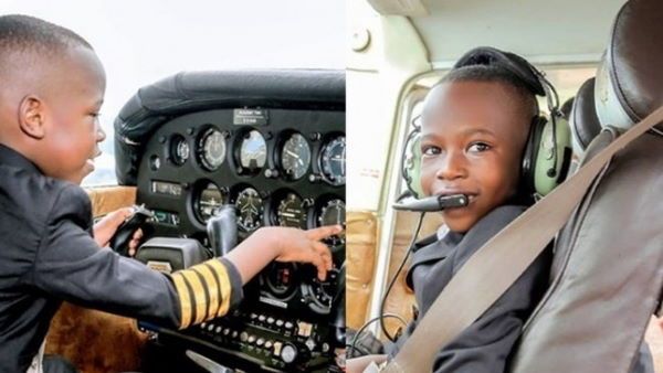 7 Year Old Uganda boy: सात साल का नन्हा पायलट बना सोशल मीडिया सनसनी, उड़ा लेता है यात्री विमान