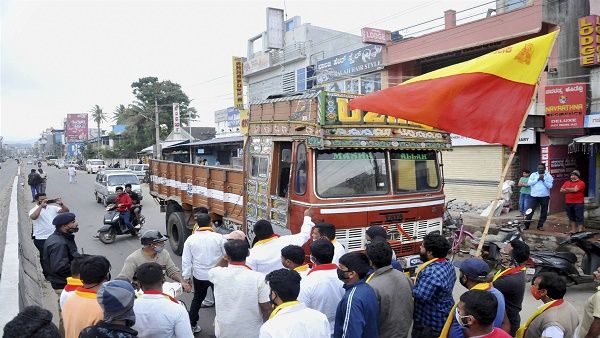 मराठा विकास प्राधिकरण के खिलाफ आज कन्नड़ समर्थकों का कर्नाटक बंद, 14 हजार पुलिसकर्मी तैनात