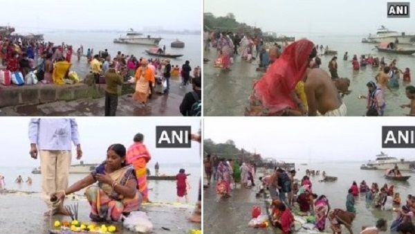 Makar Sankranti 2021: मकर संक्रांति आज, श्रद्धालुओं ने लगाई गंगा में आस्था की डुबकी
