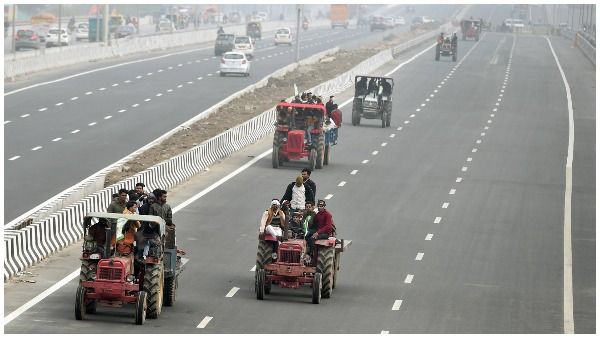 NH-24 से दिल्ली जाने वाली सड़क खुली, किसान आंदोलन की वजह से 26 जनवरी को बंद हुआ था रोड