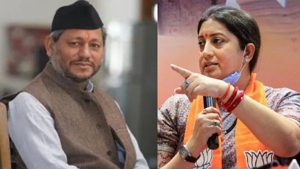 Ripped Jeans: CM तीरथ पर स्मृति का पलटवार- नेताओं को कानून से मतलब, लोगों के कपड़ों से नहीं