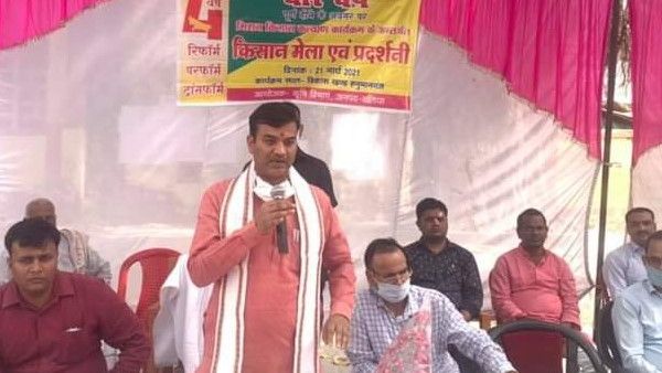 योगी सरकार की योजनाओं ने कमजोर वर्ग को दी राहत: राज्यमंत्री आनंद स्वरूप शुक्ल