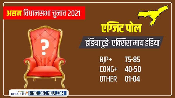Assam Exit Poll Result 2021:क्‍या असम में सरकार बचा पाएगी भाजपा या चलेगा विपक्ष का जादू