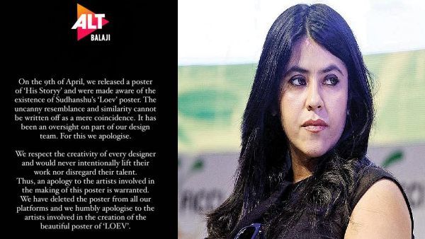 एकता कपूर की नई वेब सीरीज पर लगा चोरी का आरोप, मेकर्स ने मांगी माफी, पोस्टर किया डिलीट