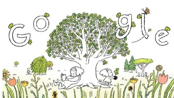 पृथ्वी दिवस पर गूगल ने बनाया लोगों को पर्यावरण के प्रति जागरूक करने वाला डूडल