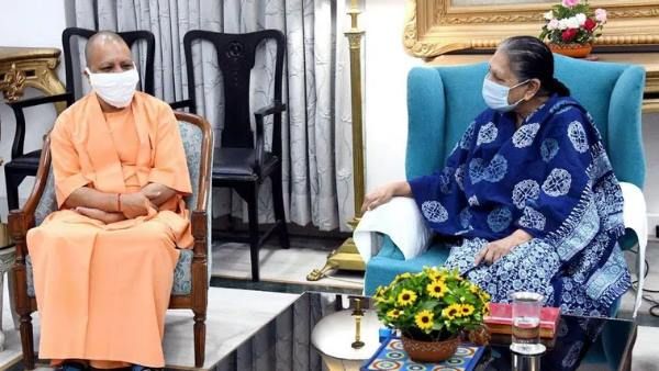 यूपी में मंत्रिमंडल विस्तार की अटकलों के बीच राज्यपाल आनंदीबेन पटेल से मिलेंगे CM योगी