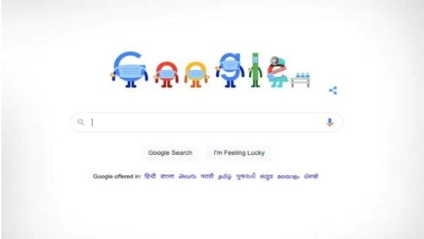 कोरोना काल में वैक्सीन और मास्क के प्रति लोगों को जागरूक करने के लिए गूगल ने बनाया खास डूडल