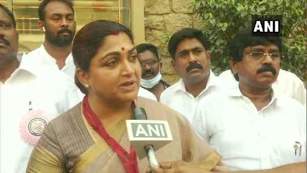 Tamil Nadu election result 2021: कांग्रेस छोड़ भाजपा ज्‍वॉइन करने वाली एक्‍ट्रेस खुशबू सुंदर पीछे, डीएमके आगे