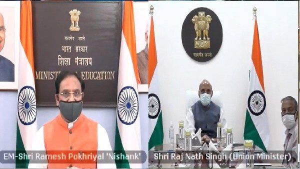 राजनाथ सिंह की मौजूदगी में 12वीं बोर्ड परीक्षा पर हाई लेवल मीटिंग खत्म, 1 जून को लेंगे फैसला