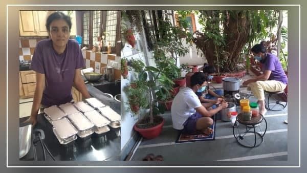 आप प्रवक्‍ता उमा सिसोदिया की नेक पहल, जरूरतमंद और कोरोना मरीजों को बना कर खिला रहीं निशुल्‍क भोजन 
