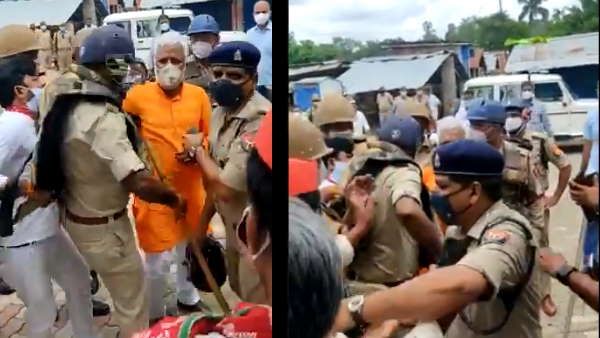 गोरखपुर: भाजपा समर्थकों ने सपा प्रत्याशी को नामांकन करने से रोका, बवाल का वीडियो अखिलेश ने किया ट्वीट