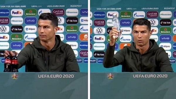 रोनाल्डो ने मेज से हटाई कोका कोला की बोतल, तो कंपनी को हो गया 30 हजार करोड़ का नुकसान, जानें वजह