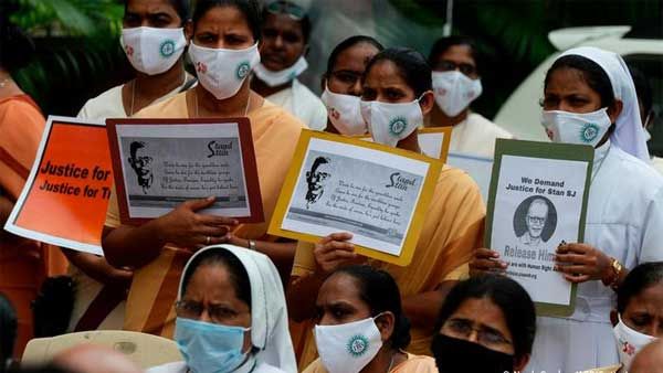 स्टैन स्वामी की मौत पर संयुक्त राष्ट्र और यूरोपीय संघ भी दुखी