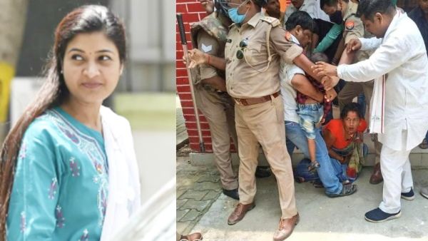 UP: दिन दहाड़े महिला की खींची साड़ी, अलका लांबा बोलीं- योगी राज में महिलाओं का हुआ चीरहरण
