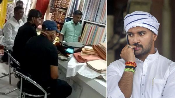 नया कुर्ता खरीदने पहुंचे चिराग के चाचा पशुपति पारस, मंत्री बनने के सवाल पर बोले- 'राज को राज रहने दो...'