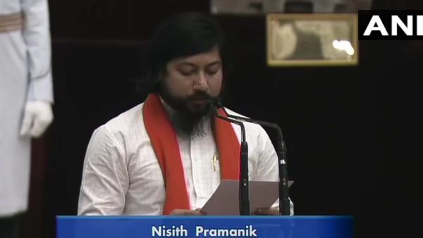 35 साल के निसिथ प्रमाणिक ने भी ली मंत्री पद की शपथ, कैबिनेट के सबसे युवा चेहरे
