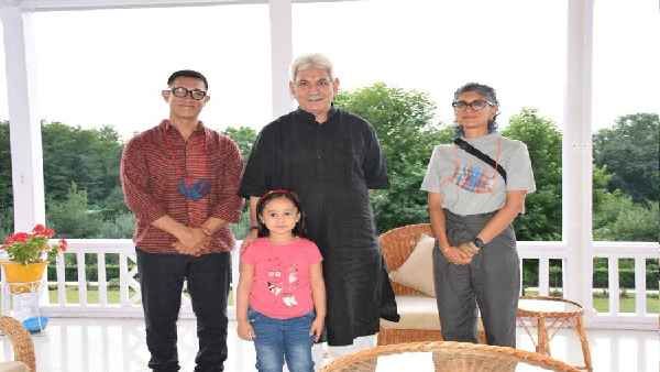 J&K: आमिर और किरण से मिले LG मनोज सिन्‍हा, जानें क्‍या हुई बात