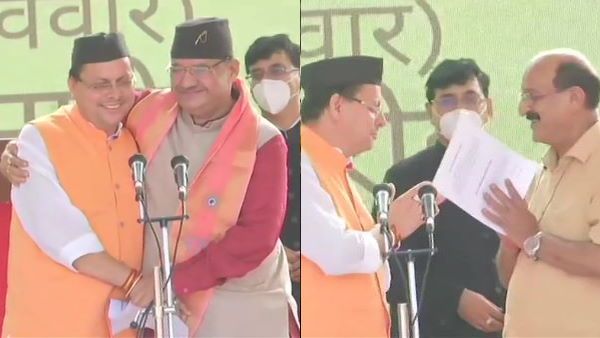 उत्तराखंड: पुष्कर सिंह धामी के साथ 11 मंत्रियों ने ली शपथ, ये विधायक बने मिनिस्टर