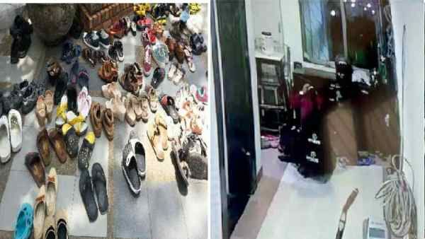 कोरोना में मंदिर बंद हुए तो भी चप्पल चोरों ने नहीं छोड़ा धंधा, सिर्फ ये रणनीति बदली
