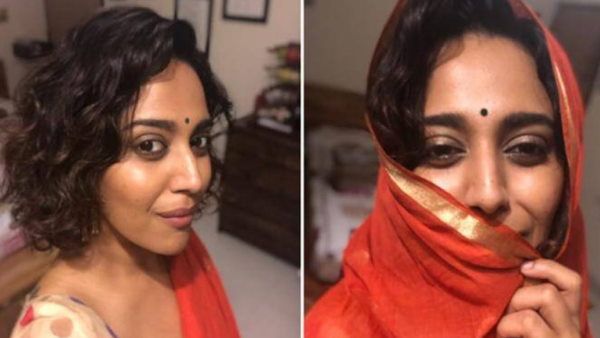 स्वरा भास्कर ने शेयर की भगवा दुप्पटे में तस्वीर, यूजर्स बोले-बीजेपी ज्वाइन कर लो