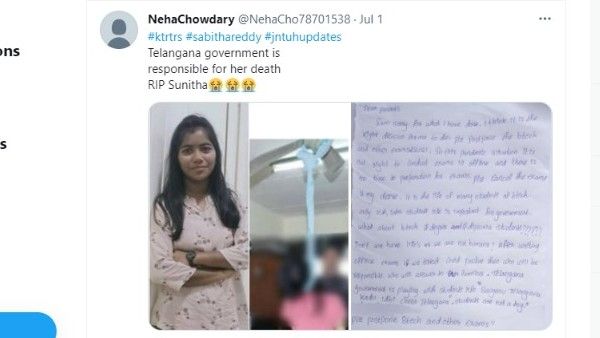FACT CHECK: परीक्षा स्थगित न होने पर इस लड़की ने कर ली खुदकुशी? जानिए वायरल हो रहे इस दावे का सच