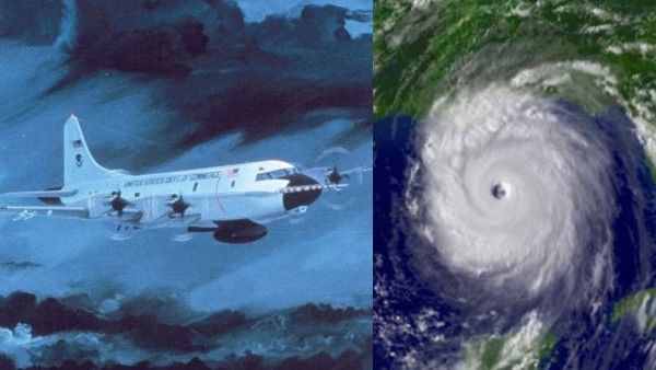 VIDEO: दो जांबाज पायलट ने 'आई ऑफ हरिकेन' के बीच उड़ाया विमान, 250KM प्रति घंटे थी हवा की रफ्तार